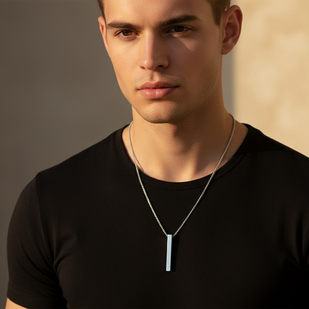 Collier Pendentif en Acier Inoxydable pour Hommes CE1705